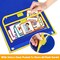 Large Visual Schedule for Kids Chore and Reward Chart Bedtime Routine Board for Toddlers Double-Sided with 109 Cards for Home School Planner and Autism Learning Materials